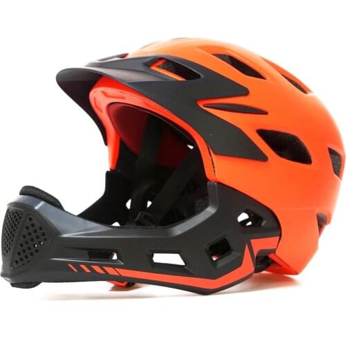 In-mold Safe Cycling Helmet Kids 2021 Full Face Children Mountain Off Road Bike Helmet Ultralight Sport Mtb Aero Bicycle Helmet