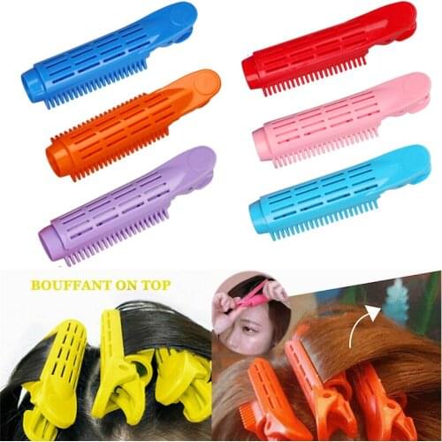 Hair Curler Clips Clamps Perm Rods Styling Fluffy Hair Tools Lightweight Easily Carrying Hair Part for women hair clips