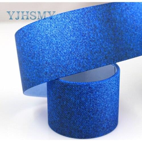 YJHSMY G-18831-1083,38 mm 10 yards cowboy series Ribbons Thermal transfer Printed grosgrain,Gift wrapping DIY handmade material