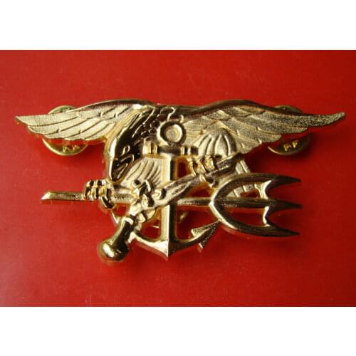 U.S. Navy SEALs Special Warfare Badge Pins US NAVY SEAL TRIDENT BADGE MILITARY INSIGNIA BROOCHES