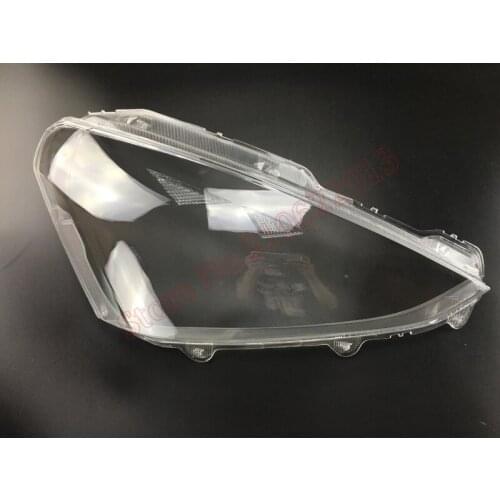 Car Front Headlight Cover Auto Headlamp Lampshade Lampcover For Nissan LIVINA 2013 Head Lamp light glass Lens Shell Caps