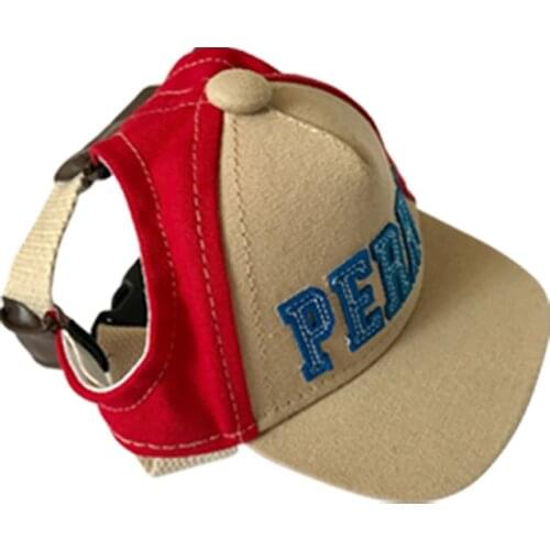 1PCS Outdoor Puppy Pet Hat Dog Accessories For Small Dogs Cute Alphabet Dog Cap Adjustable Baseball Pet Hats Summer Gorro Perro