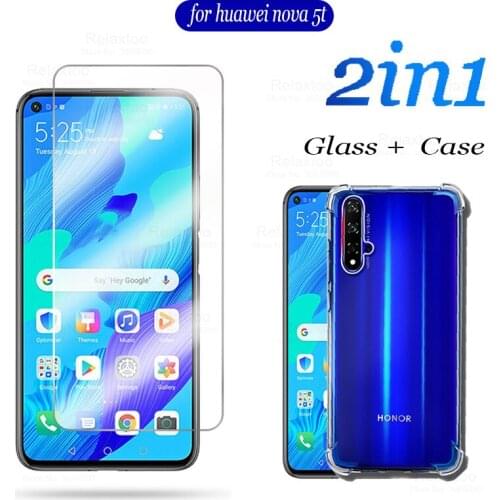 Cases,protective glass on for huawei nova 5t screen protector on huwei nova5t nova 5 t t5 6.26'' trempered glass yal-l21