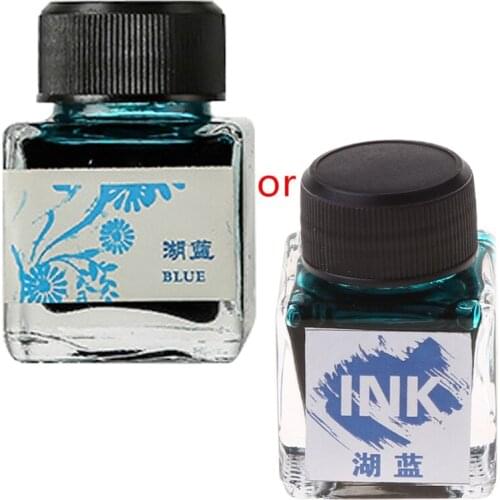 2021 New 25ml Bottled Glass Smooth Writing Fountain Pen Ink Refill School Student Stationery Office Supplies