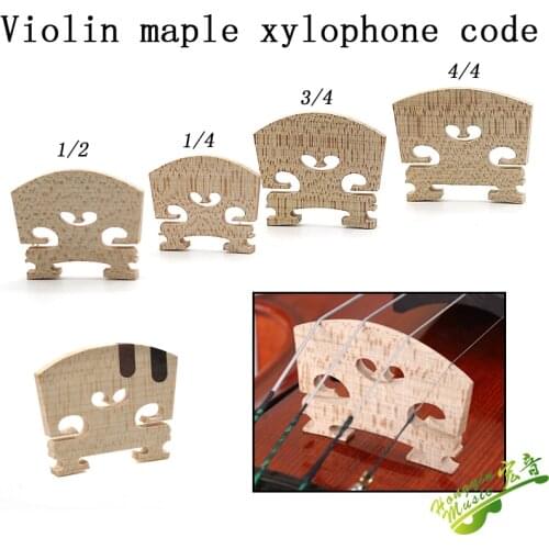 European material violin piano code piano code bridge 4/4 3/4 1/2 1/4 violin accessories making violin accessories