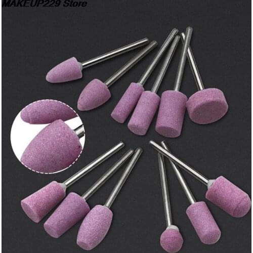 Milling Cutter for Manicure Ceramic Diamond Nail Art Drill Bits Mill Cutters for Removing Nail Gel Polish Manicure Machine Tools