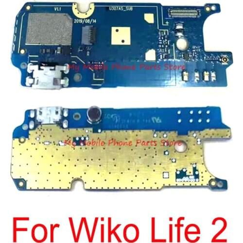 USB Charging Board Dock Port Flex Cable For Wiko Life 2 Life2 Charger Board Dock Plug Connector Flex Cable Replacement Parts