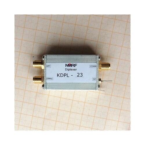 KDPL-23 10MHz and 650-2400MHz duplex filters with bias supply, SMA interface