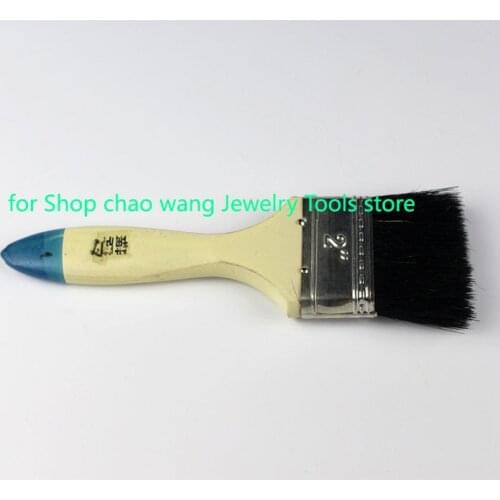 2" Hand Brush for Gold Powder Jewelry Tools