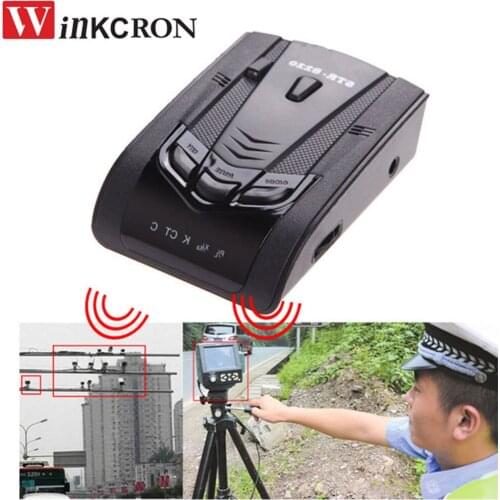 Best Laser Anti Car Radar detector car camera detector Russian version 360 degree X K NK Ku Ka VGR-2 city and hight way model