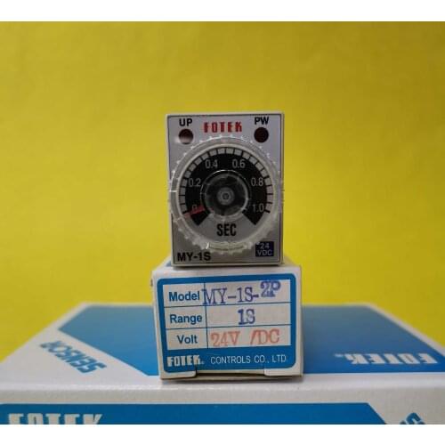 MY-1S-2P-24VDC brand new original imported Taiwan FOTEK timer