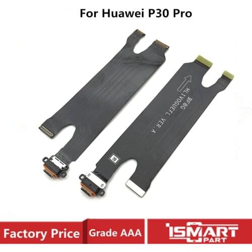 Original Dock Connector For Huawei P30 Pro USB Charging Port Flex Cable Replacement Parts AAA Quality