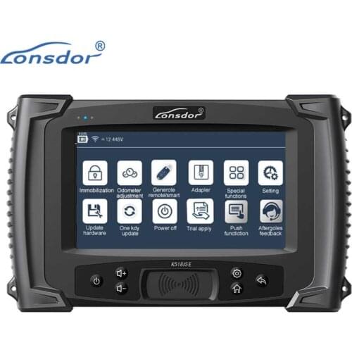 Lonsdor K518ISE Key Programmer K518ISE Cluster calibration Tool Update Online Support for VW 4th 5th immobilization