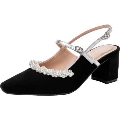 Square Toe stitching And Weaving Sandals Women Zapatillas Mujer Mature Chaussures Femme Novelty Fashion Shoes Mixed Color