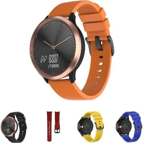 Replacement Watch Band Silicone Strap Watchband for Garmin Vivomove HR Watches GDeals