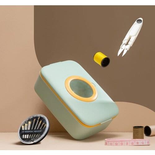 Knitting Small Waterproof Sewing Kitting Needles Box Set Easy to Storage Kitting Needles Box Tidy Keeping for Sewing