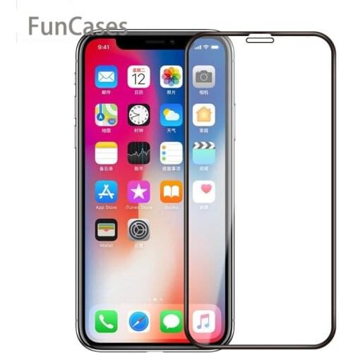 Full Tempered Glass for iphone X Xr Xs Max 11 11pro 11pro Max Explosion-Proof Screen protector for iphone Xr Xs Max 11 Sklo