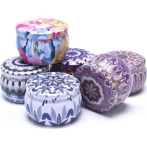 1Pcs Candle Tin Jars DIY Candle Making kit Holder Storage case for Dry Storage Spices Camping Party Favor and Sweets Gifts