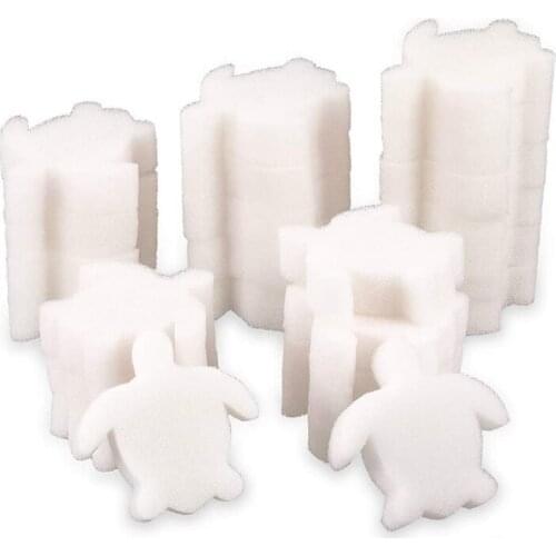 18 Pieces Oil Absorbing Sponge,Pool Sponge for Hot Tub Oil Absorbing Scum Sponge Clean Oil Absorber for Swimming Pool