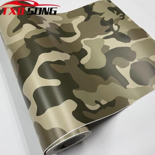 50cm*200/300cm Premium Vinyl Sticker Army Camo Camouflage Desert Car Wrap Motocycle Notebook Adhesive Decal Film Air Bubble Free