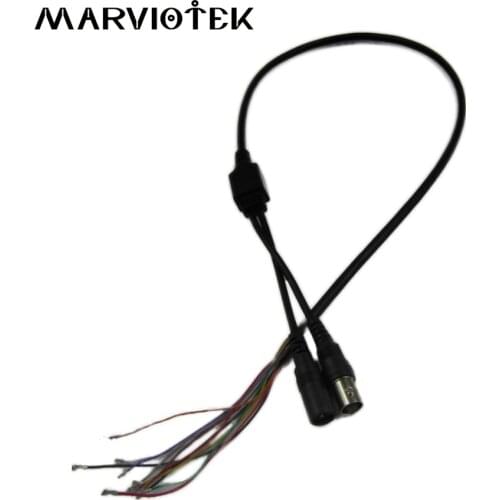 Cctv camera accessories video power cable support osd and dc 12v bnc 75 ohm port, connect analog/cvi/ahd/tvi module
