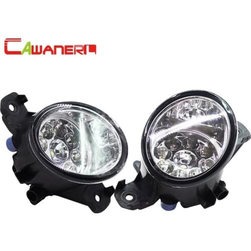 Cawanerl 2 X Car Styling LED Light Fog Light Daytime Running Light For Renault VEL SATIS Modus Master Thalia Symbol Laguna Clio