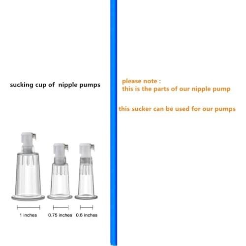 Parts of Pump 2 PCS Sucking Nipple Cups Parts Of Vagina Pumps Clitoris Stimulation Sucker Just Fit For Our Sex Toys 4 Size Cover