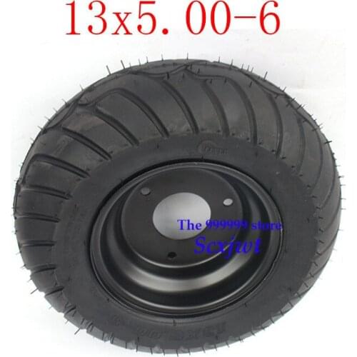 GO KART KARTING ATV UTV Buggy 13X6.50-6 Inch Wheel Tyre Tire Inner Tube With Hub