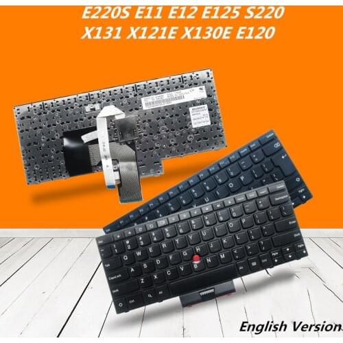 Laptop English Keyboard For LENOVO IBM E220S E11 E12 E125 S220 X131 X121E X130E E120 Notebook Palmrest Cover Upper Cover