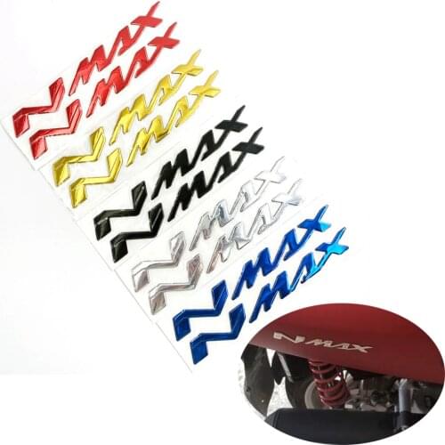 Motorcycle 3D Emblem Badge Decal Tank Wheel NMAX Sticker For Yamaha N-MAX NMAX155 NMAX125 NMAX150