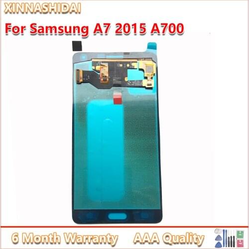 New LCD Display For Samsung Galaxy A7 2015 A700 A7000 A700H A700F LCD Display Touch Screen Digitizer Replacement