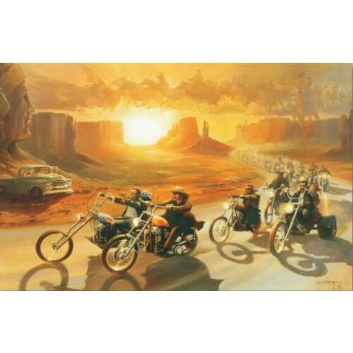 EASY RIDER Movie Art Film Print Silk Poster Home Wall Decor 24x36inch
