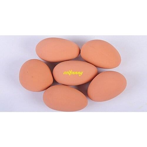 48pcs/lot DIY Rubber Dog Chew Toys Pet Dog Egg Bouncing Ball Funny Interactive Dog Cat Toys Egg Expression Balls toy