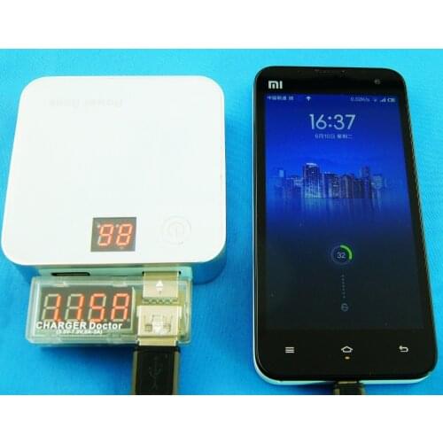 USB Charger Doctor Mobile Battery Tester Power Detector Voltage Current Meter L15