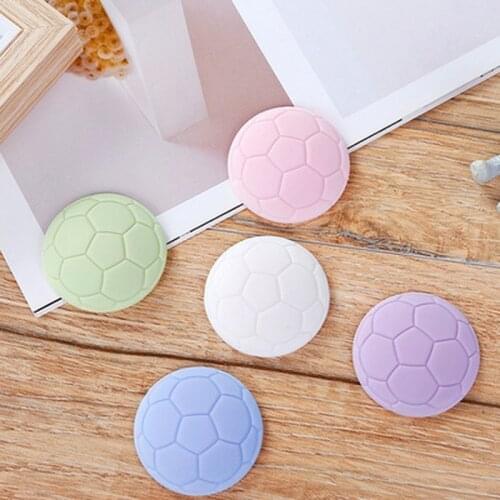 Door Stoppers Silicone Thickening Mute Door Fender Door Handle Bumpers Buffer Guard Silencer Crash Pad Adhesive Wall Protectors