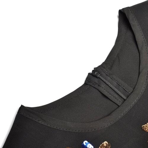 2020 New Fashion Summer Sleeveless O Neck Runway Designer Sequin For Women Long Maxi Dress Ladies Evening Vintage Dresses