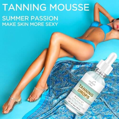 Tanning Body Care Liquid Can Be Used For The Whole Body With Natural Bronzers Vermilion Tanning Liquid Body Self Tanners TSLM1