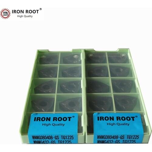10P WNMG160404/08-MA-HA-HS-GS TG1225 series Metal lathe Cutting Tool CNC Turning Carbide Insert