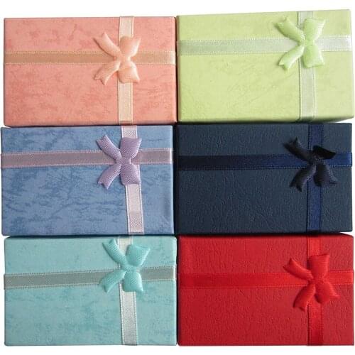 12pcs Paper Jewelry Gifts Boxes For Jewelry Display-Rings, Small Watches, Necklaces, Earrings, Bracelet Gift Packaging Box (Mi