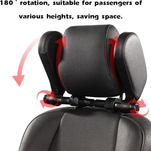 Car Neck Headrest Pillow Cushion Seat Support Head Restraint Seat Pillow Headrest Neck Travel Sleeping Cushion For Kids Adults