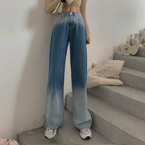 Cheap wholesale 2021 spring summer autumn new fashion casual Denim women Pants woman female OL high waisted jeans VyJC03