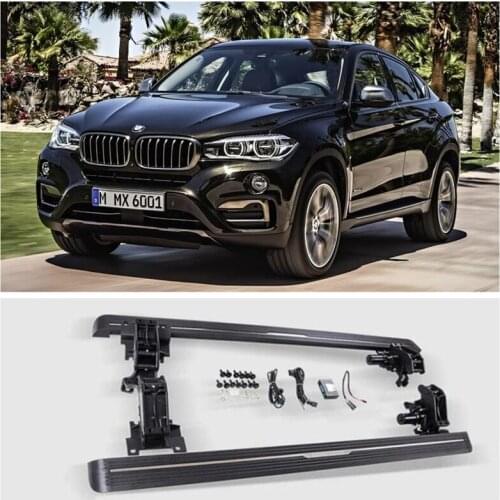 For BMW X6 F16 X6M F86 2015 2016 2017 2018 2019 2020 Electric Automatic Running Boards Side Step Bar High Quality Motor Pedals