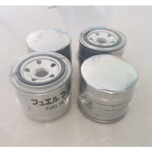 4 Pcs Fuel Filter 15221-43170 Diesel Filter For Kubota 11Q1310 15530U15 Harvester Fuel Water Separation Filter