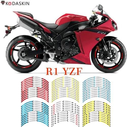 KODASKIN 2D Wheel Rim protection Waterproof Motorcycle accessories for yzf r1 R1