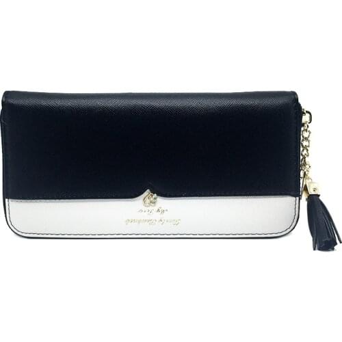 Fashion PU Leather Women Wallet New Brand Zipper Long Female Purse Large Capacity Ladies Purse for Credit Cards Carteras mujer