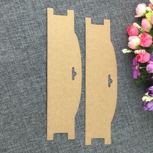 New Kraft Accessory Cards Hair Clip band Card Jewelry Display Card Hair Blank Hairpin Packaging Card Accept Custom Logo