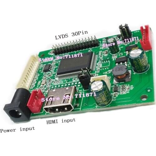 1ch 2ch 8bit Multi Resolution HDMI Drive Board Control Plate Jumper change Resolution HDMI Input Lcd Control Board Driver Plate