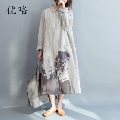 Льняные блузки QIAOXICUN China At AliExpress