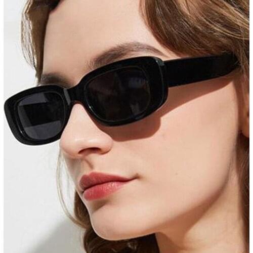 Small Rectangle Sunglasses Women Vintage Brand Designer Square Sun Glasses Shades Female UV400