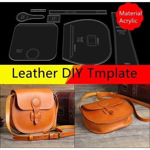 Shoulder Bag Diy Handmade Leather Template Design Thick Cardboard Acrylic Version Mouldboard Handbag Mold